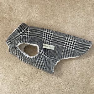 NEW Barkley & Finn B&W Winter Dog Coat - Reflective - Medium